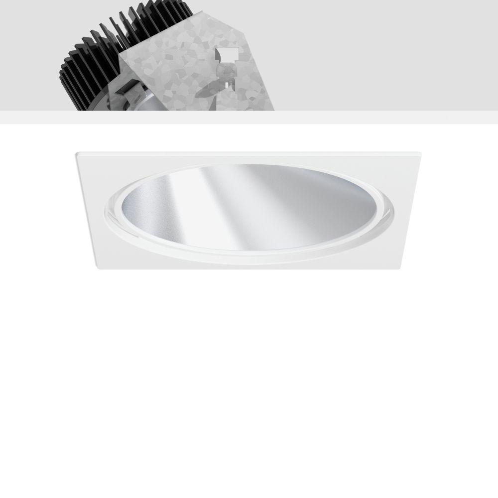 LED-Einbaustrahler 39W Pascala EVO 4000K 4950lm Dimmung DALI 1LED Alu IP20 ws mt