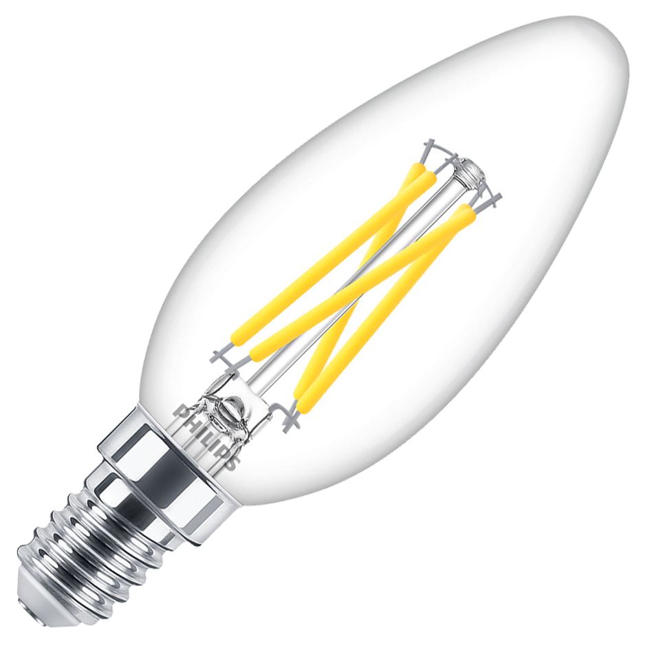 LED-Kerzenlampe FM E14 BA 2,5W BA35 ws 2200-2700K 340lm D Filamentlampe kl AC