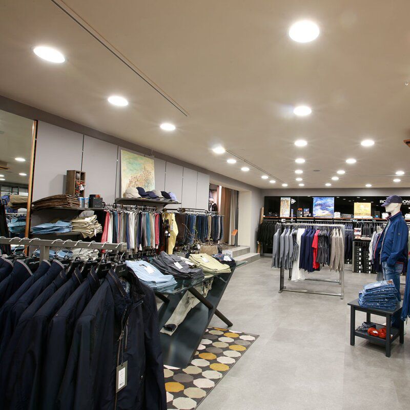 LED-Einbaustrahler 10W CIRCLE 3000-5700K 1095lm Konv 1LED Alu IP44 ws mt