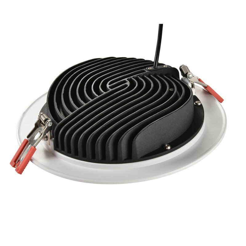 LED-Einbaustrahler 18W CIRCLE 3000-5700K 1950lm Konv 1LED Alu IP44 ws mt