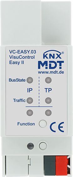 Gateway KNX REG LED 2TE IP20 m.LED-Anz