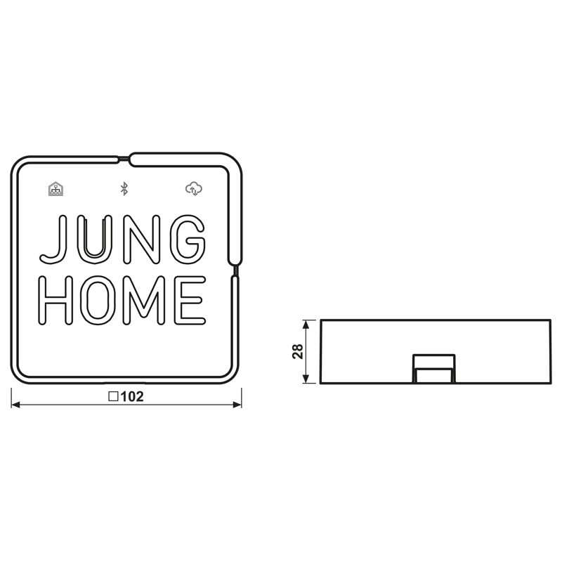 Schnittstelle BT AP 5V LED IP20 m.LED-Anz