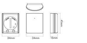 Wasser-Leck-Sensor 41x34x15mm Kst ws