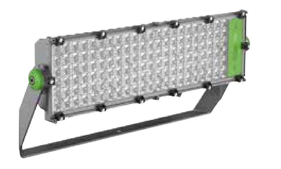 LED-Anbaustrahler 400W 5700K Konv 0-10V gr mt Dimmung 0-10 V 1LED Alu IP66