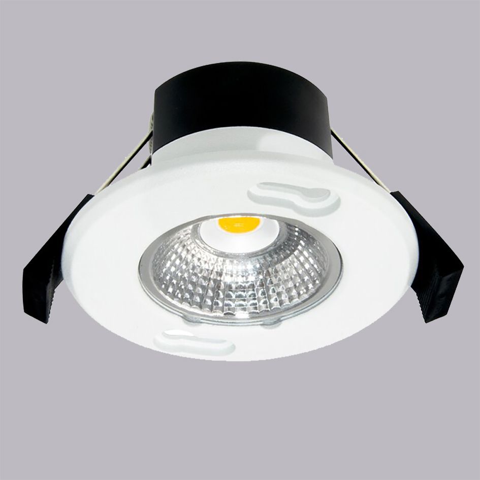 LED-Einbaustrahler 6W MULTISCREWplus Alu 3000K Konv 1LED 600lm IP65 ws mt