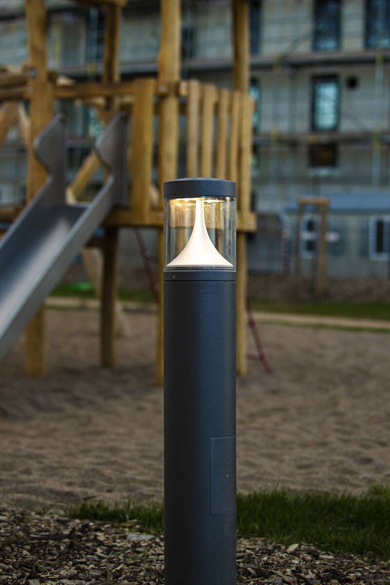 LED-Pollerleuchte 7,5W IP65 3000K 700lm anth 1LED Alu Kst_tr