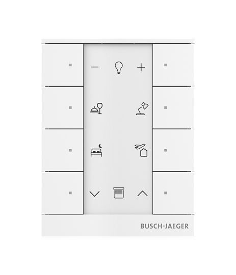 Tastsensor free@home UP std-ws mt 8f 8pkt Mit Busankopplung