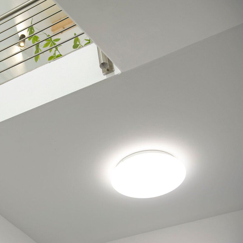 LED-Anbauleuchte LUNAexit 33W 3000-5700K 4580lm ws Konv IP44 Notlicht Ø490x130mm