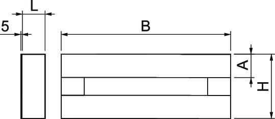 Endstück BS-K li/re I90 E30 unbeh 290x113mm gr Glasfaser-Leichtbeton