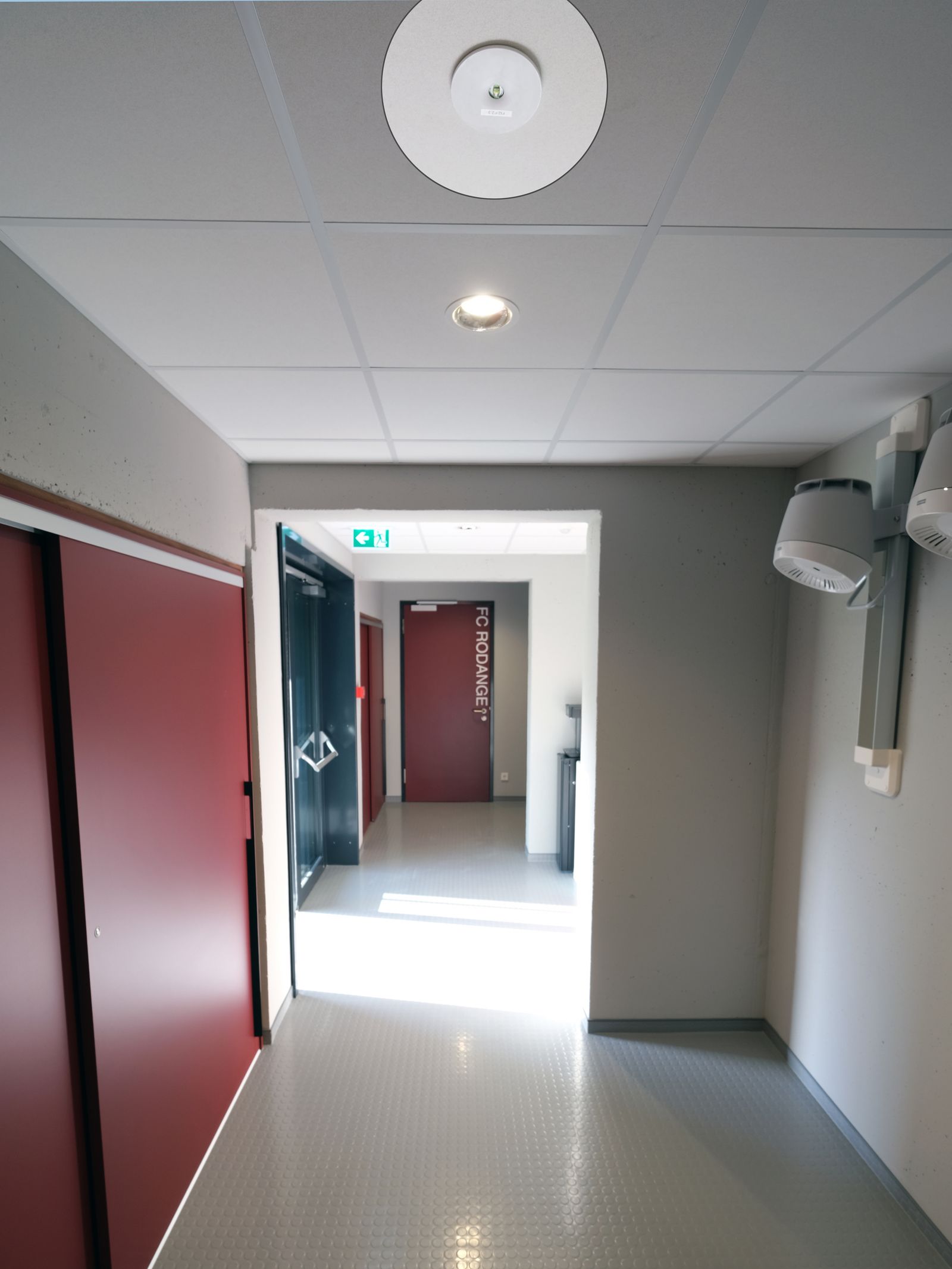 LED-Sicherheitsleuchte 3,4W 130lm IP20 EB 1LED Einb ÜberwBaust zentral