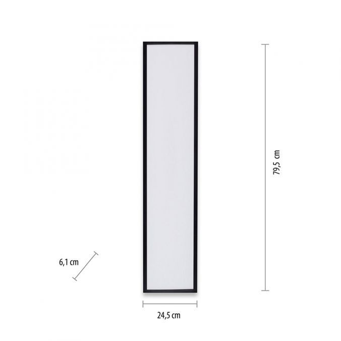 LED-Panel 795x245mm FLAT 16W 3000K Konv 1080lm sw IP20