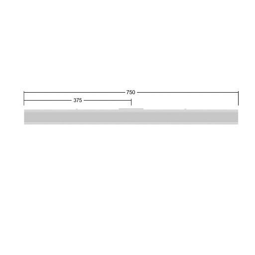 Mitteleinspeisung ws 750mm