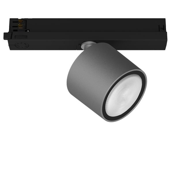 LED-Schienenstrahler 20,2 4000K 570lm EVG si mt 1LED Alu IP20 3Ph 231x85x108mm