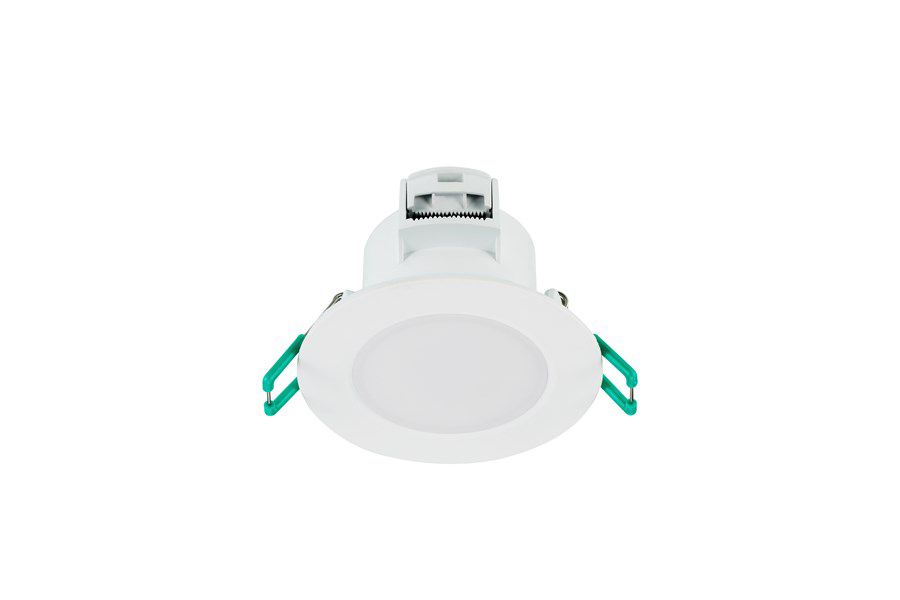LED-Einbaustrahler 6,5W 2700-4000K 620lm Konv ws 1LED Kst IP65 mt Ø/EB68-74mm