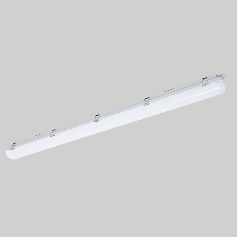 LED-Feuchtraumleuchte MISTRALsensor 39W 4000K 5390lm gr Konv IP66 BWM