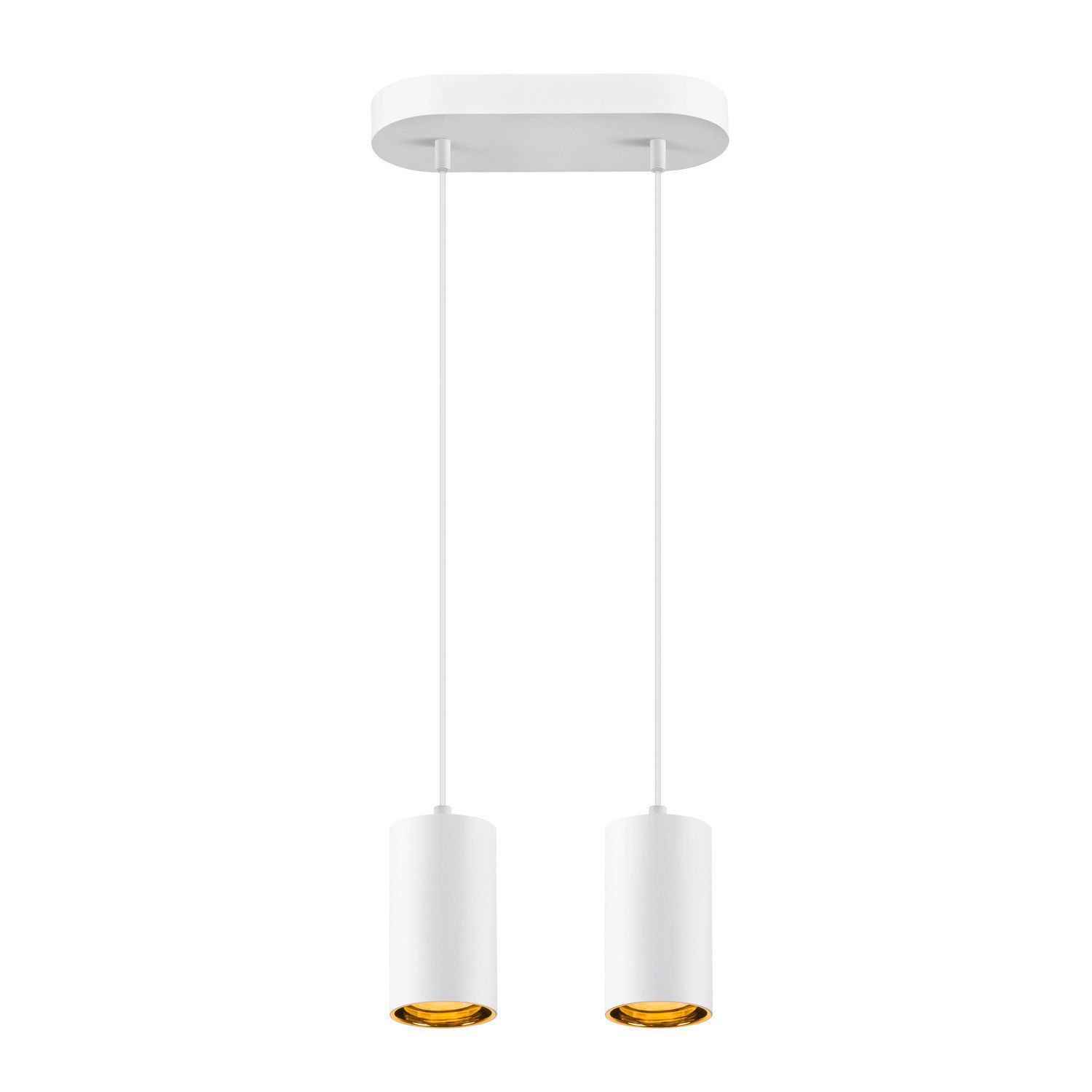 LED-Pendelleuchte 10W GU10 sym IP20 2LEDs LED austauschbar Ø70mm 70x70x125mm