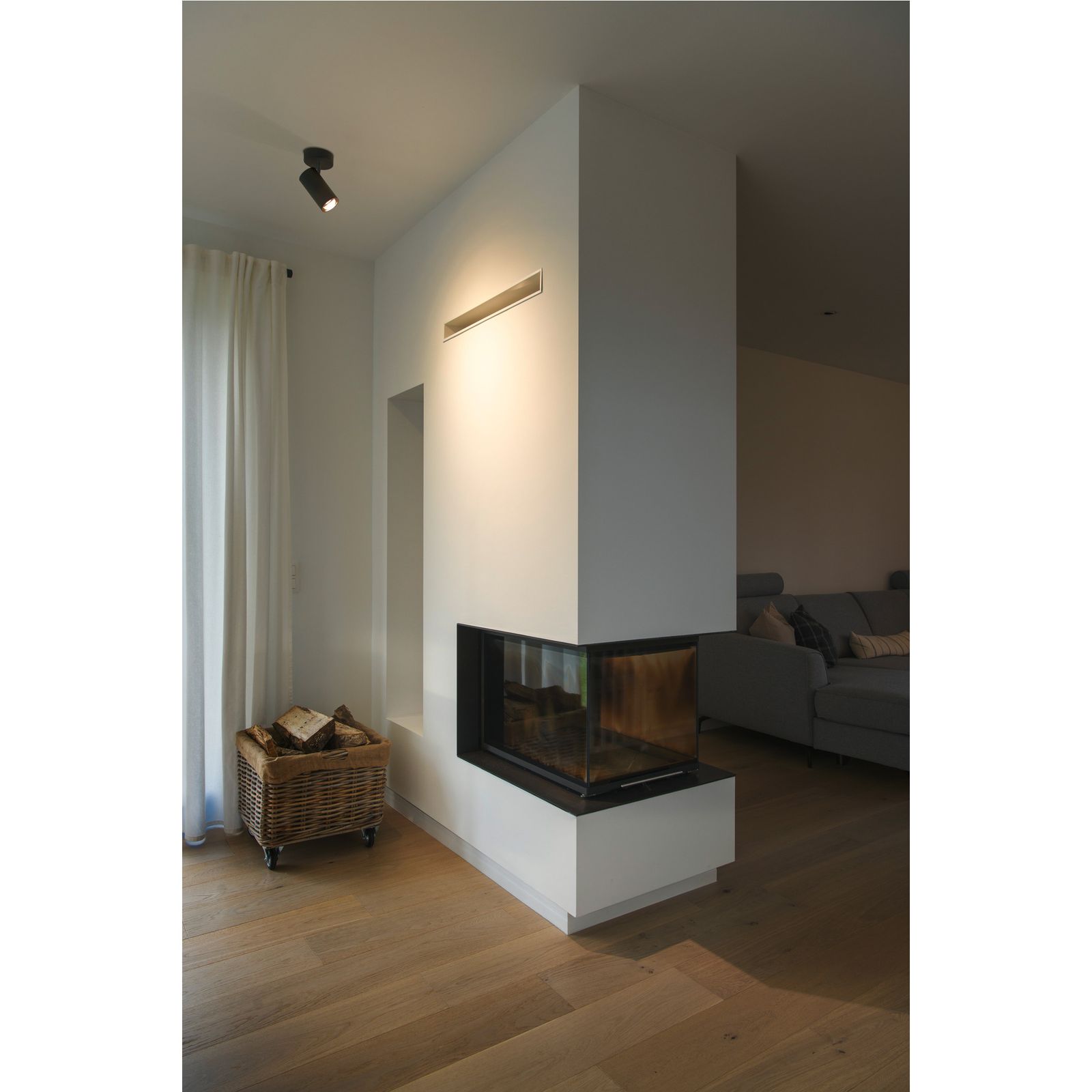 Reflektor vi sym direkt glz Kst Ø675x395mm