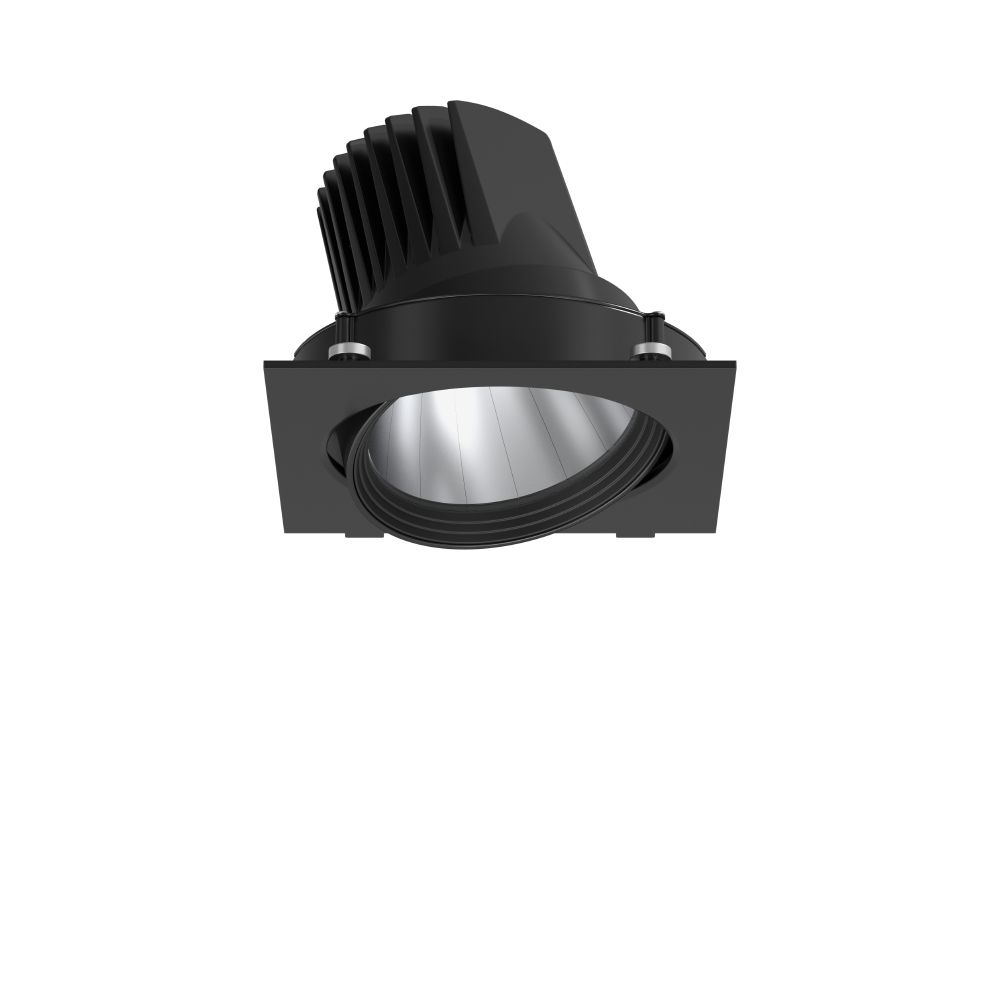 LED-Einbaustrahler 25W MAGCARDO 3000K sw 3050lm Dimmung DALI 1LED Alu IP20 mt