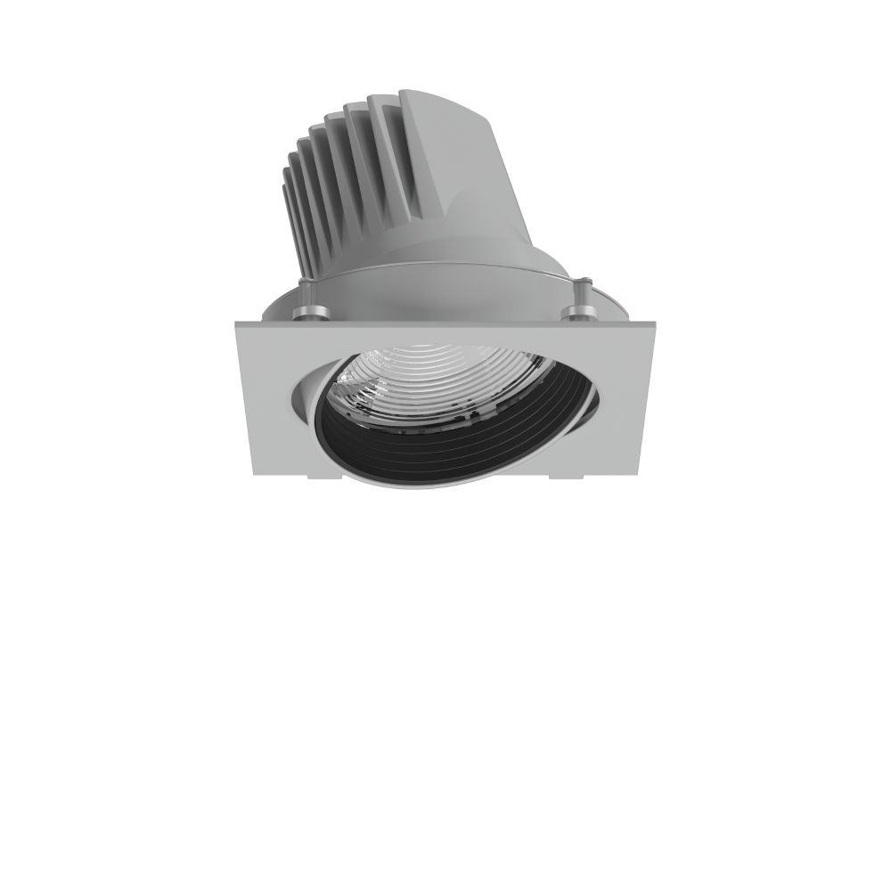 LED-Einbaustrahler 25W MAGCARDO 3000K si 2600lm 1LED Alu IP20 mt mediumstrahlend