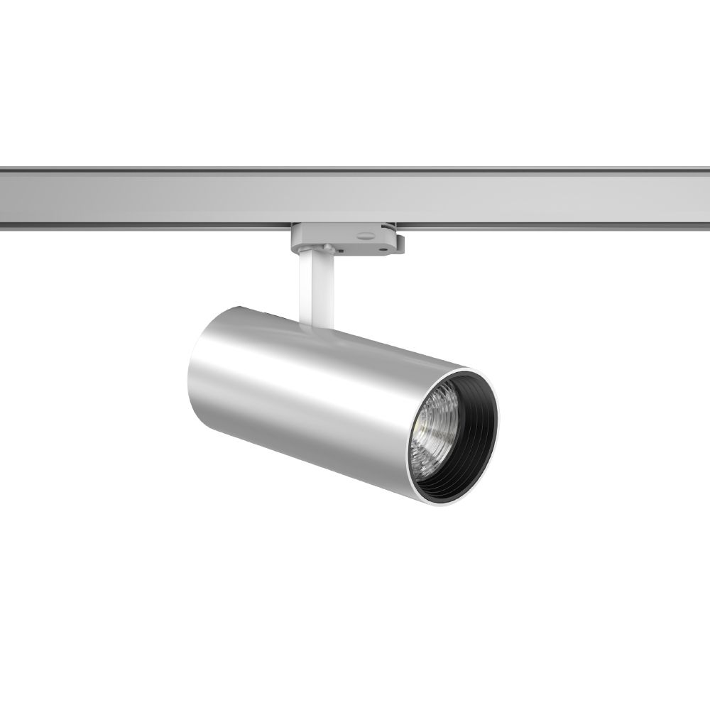 LED-Schienenstrahler 20W DEECOS 3000K si 1900lm Konv 1LED Alu IP20 mt 3Ph