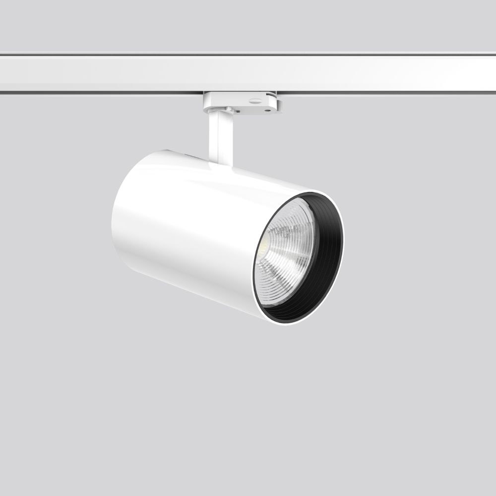 LED-Schienenstrahler 25W DEECOS S 3000K 2800lm 1LED Alu IP20 ws mt 3Ph