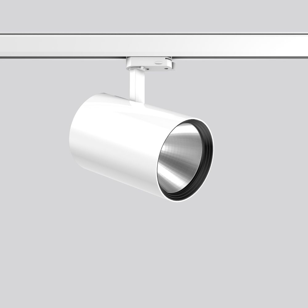 LED-Schienenstrahler 35W DEECOS S 3000K 4300lm 1LED Alu IP20 ws mt 3Ph