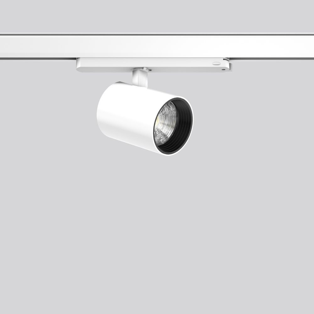 LED-Schienenstrahler 20W DEECOS S 4000K 2250lm 1LED Alu IP20 ws mt 3Ph