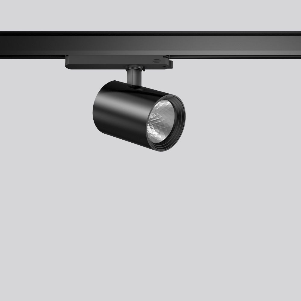 LED-Schienenstrahler 29W DEECOS S 4000K 3800lm sw 1LED Alu IP20 mt engstrahlend