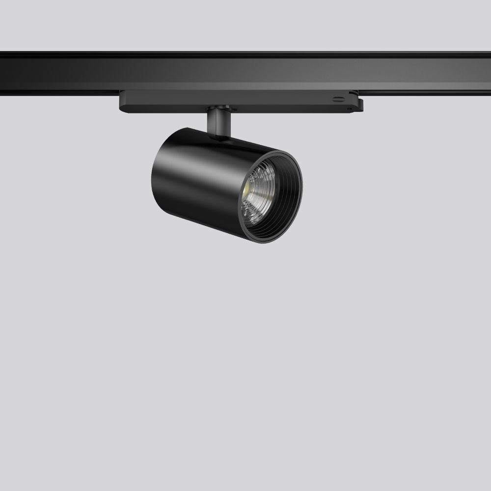 LED-Schienenstrahler 29W DEECOS S 3000K 3000lm sw 1LED Alu IP20 mt 3Ph