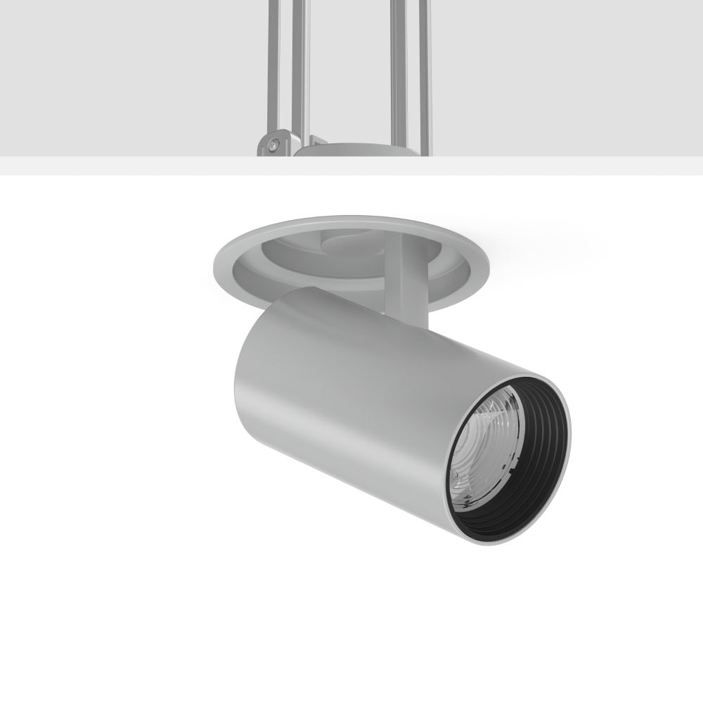 LED-Einbaustrahler 20W DEECOS 4000K 1LED 2000lm Konv Dimmung DALI Alu IP20 si mt