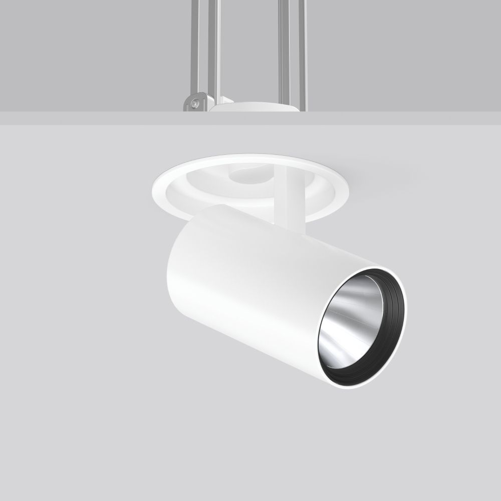 LED-Einbaustrahler 29W Deecos R 4000K ws 3700lm Dimmung DALI 1LED Alu IP20 mt