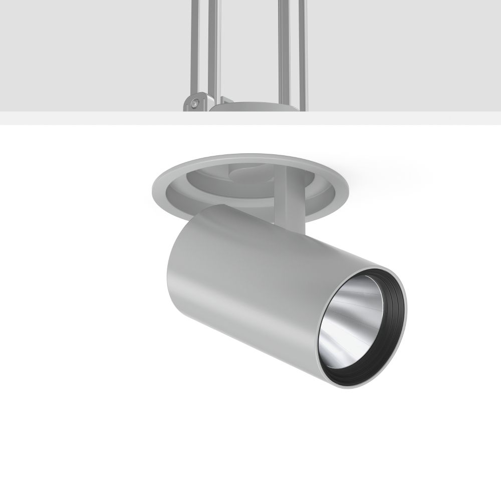 LED-Einbaustrahler 29W DEECOS 3000K 1LED 3350lm Konv Dimmung DALI Alu IP20 si mt