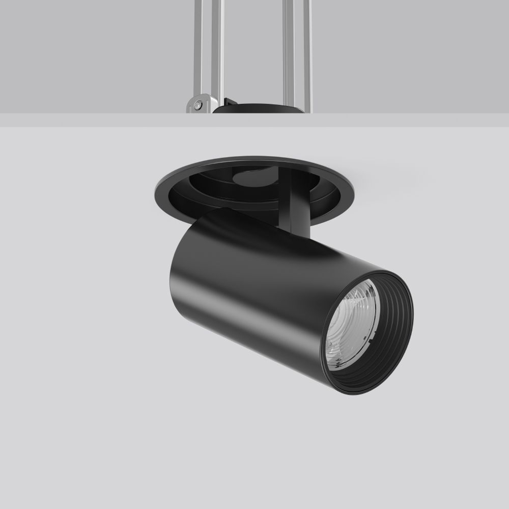 LED-Einbaustrahler 29W Deecos R 4000K sw 3200lm Dimmung DALI 1LED Alu IP20 mt