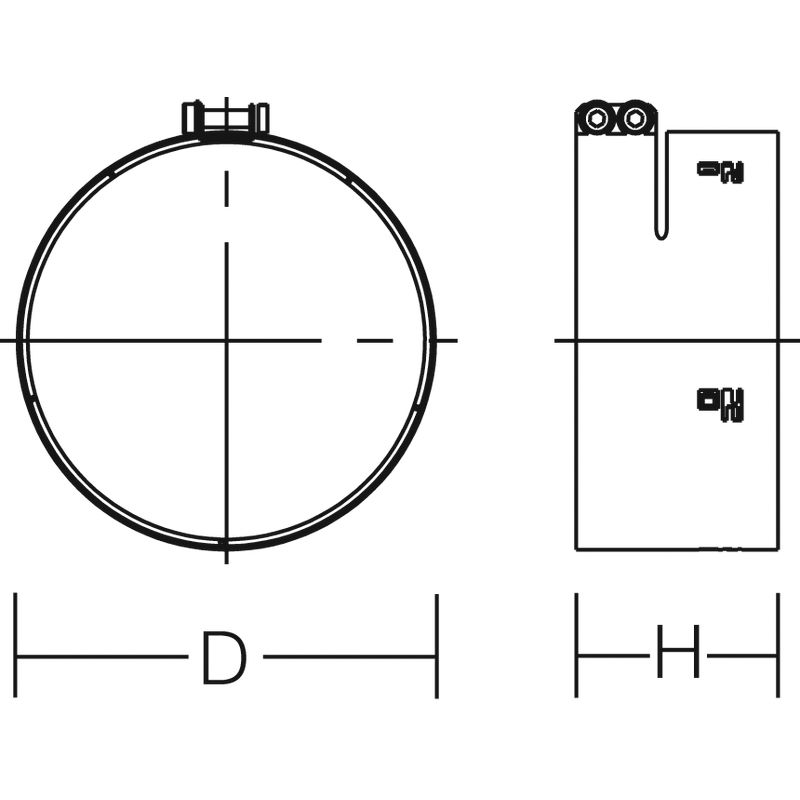 Ersatzglas sw sym direkt Kst Ø117x58mm
