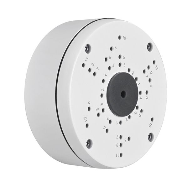 Abzweigdose IP66 Ø134x57mm ws Alu hfr Wand/Decke