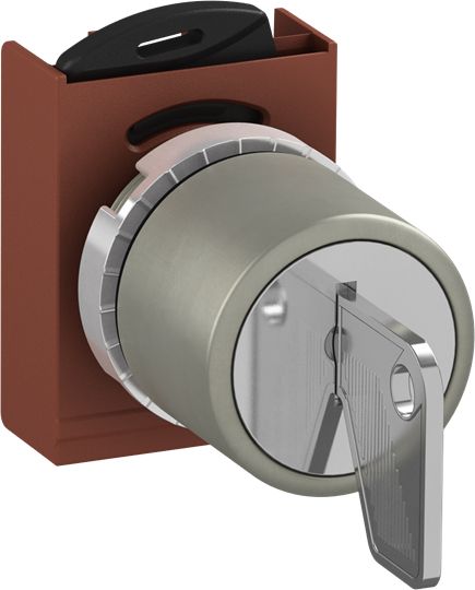 Schlüsselschalter 2stuf Ø22mm Schaltfunktion verrastend