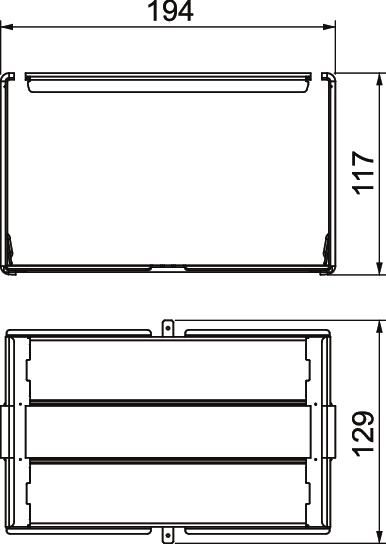 Stoßverbinder LF-K 120mm Kupplung ST hfr m.PotenziAusgl f.Funktionserh