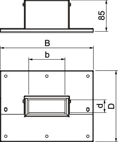 Zubehör BS-K Wandanschlusskragen