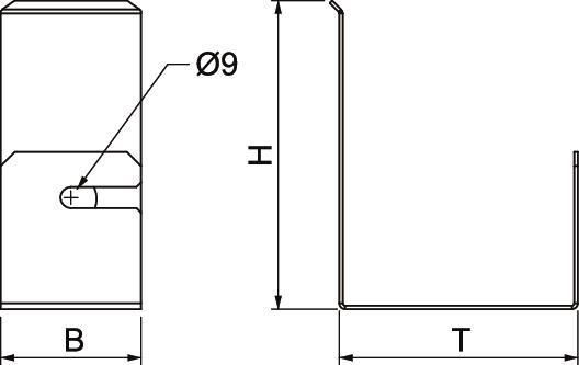 Kabelbügel eins 102mm ST
