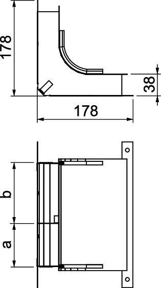 Vertikalkrümmer ST 2zug 270x178mm vz
