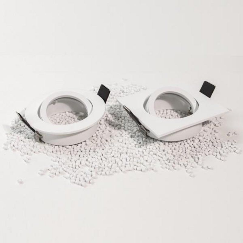 LED-Einbaustrahler 0-14W LOOP-R Konv ws mt IP20 1LED Kst Ø/EB68mm