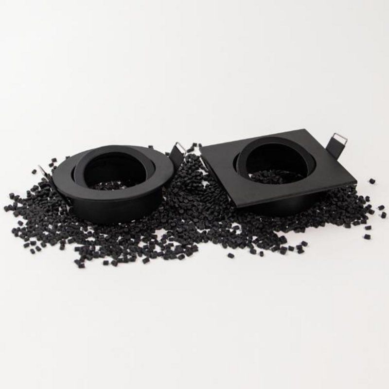 LED-Einbaustrahler 0-14W LOOP-R Konv sw mt IP20 1LED Kst Ø/EB68mm