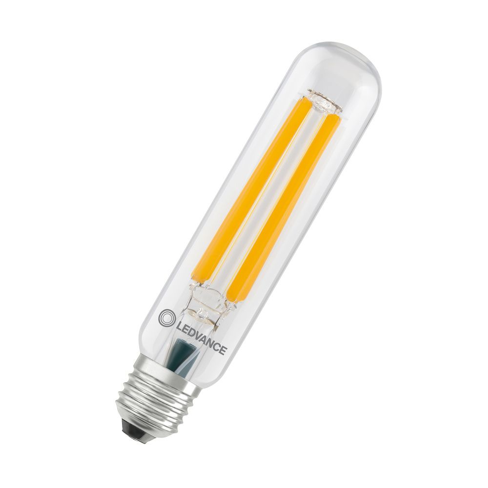 LED-Röhrenlampe FM E27 21W 2700K 3600lm C kl Filamentlampe ws 360° AC Ø38x170mm