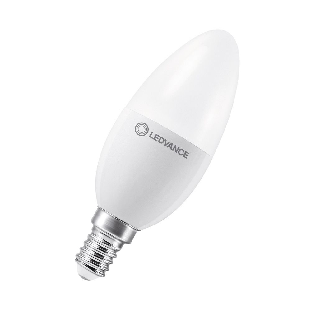 LED-Kerzenlampe E14 7,3W 4000K 806lm E ws mattiert 200° UC Ø37x107mm 220-240V