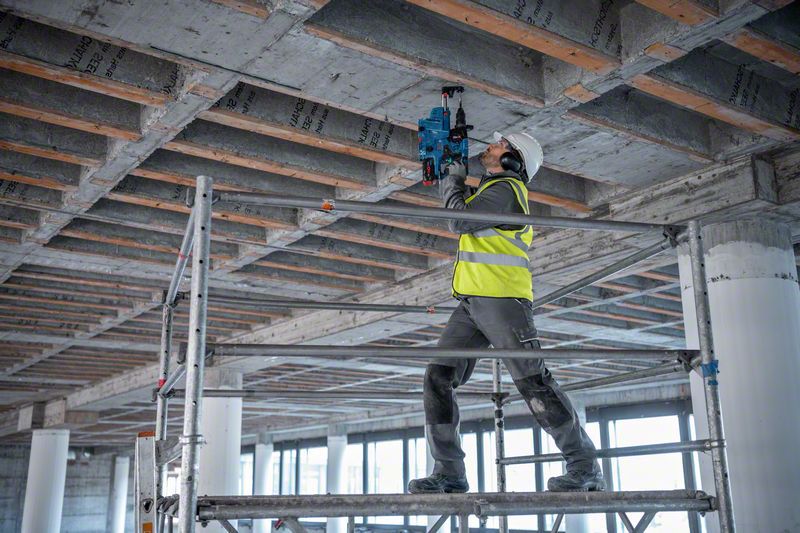 Akku-Bohrhammer 18V SDSplus Beton=Ø28mm Stahl=Ø13mm Holz=Ø30mm 3,3J
