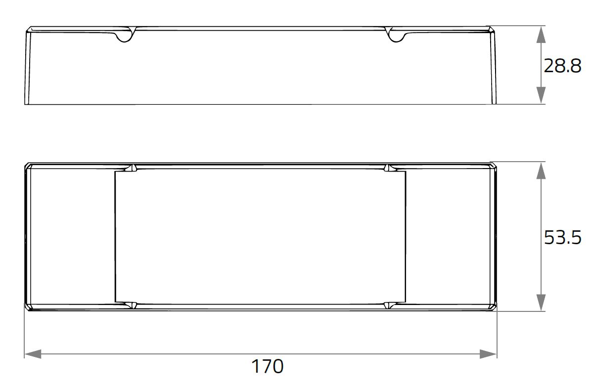 LED-Steuerung 240-480W VARDAflex 20000mA 12-24V Dimmung DALI IP20 Kstgeh dyn