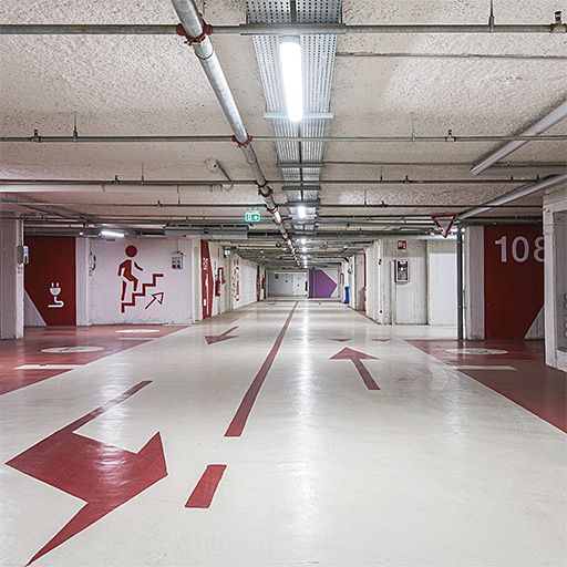 LED-Feuchtraumleuchte JULIE 40W 4000K gr 4200lm Konv Dimmung DALI IP65