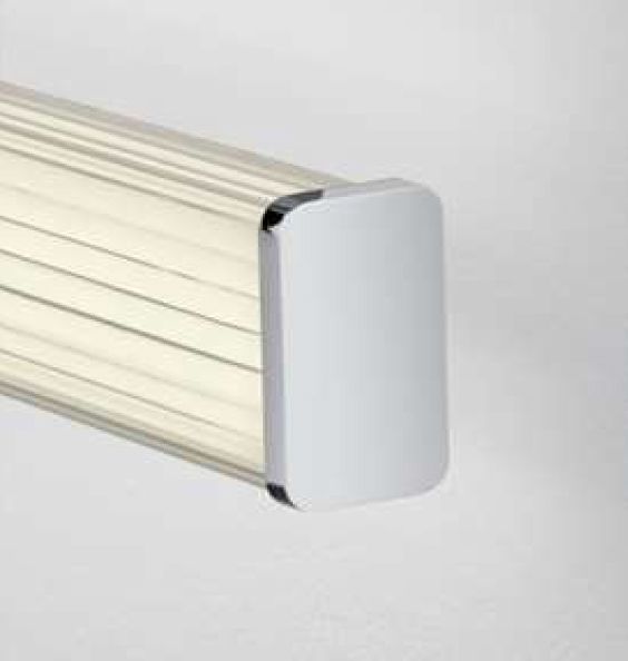 LED-Spiegelleuchte ISOU 18W 3000-4000K 1620lm chr Konv IP44 900x70x70mm