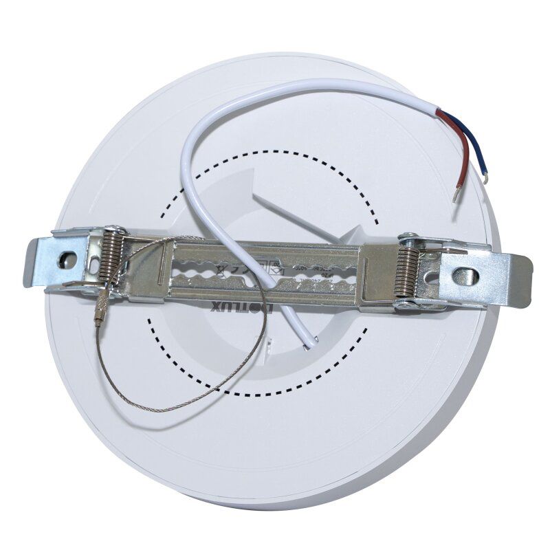 LED-Einbaustrahler 10W UNISIZE 3000K Kst 1010lm Konv 1LED IP20 ws mt Ø/EB55-135mm