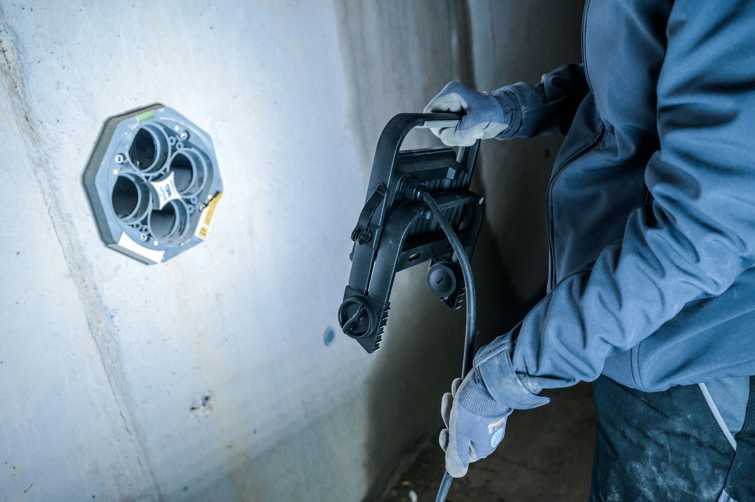 LED-Bauleuchte 30W IP65 JARO 6500K 1LED 3450lm Alu 220-240V m.LM